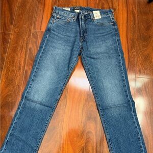 Levi's Men's Straight Fit Blue Jeans